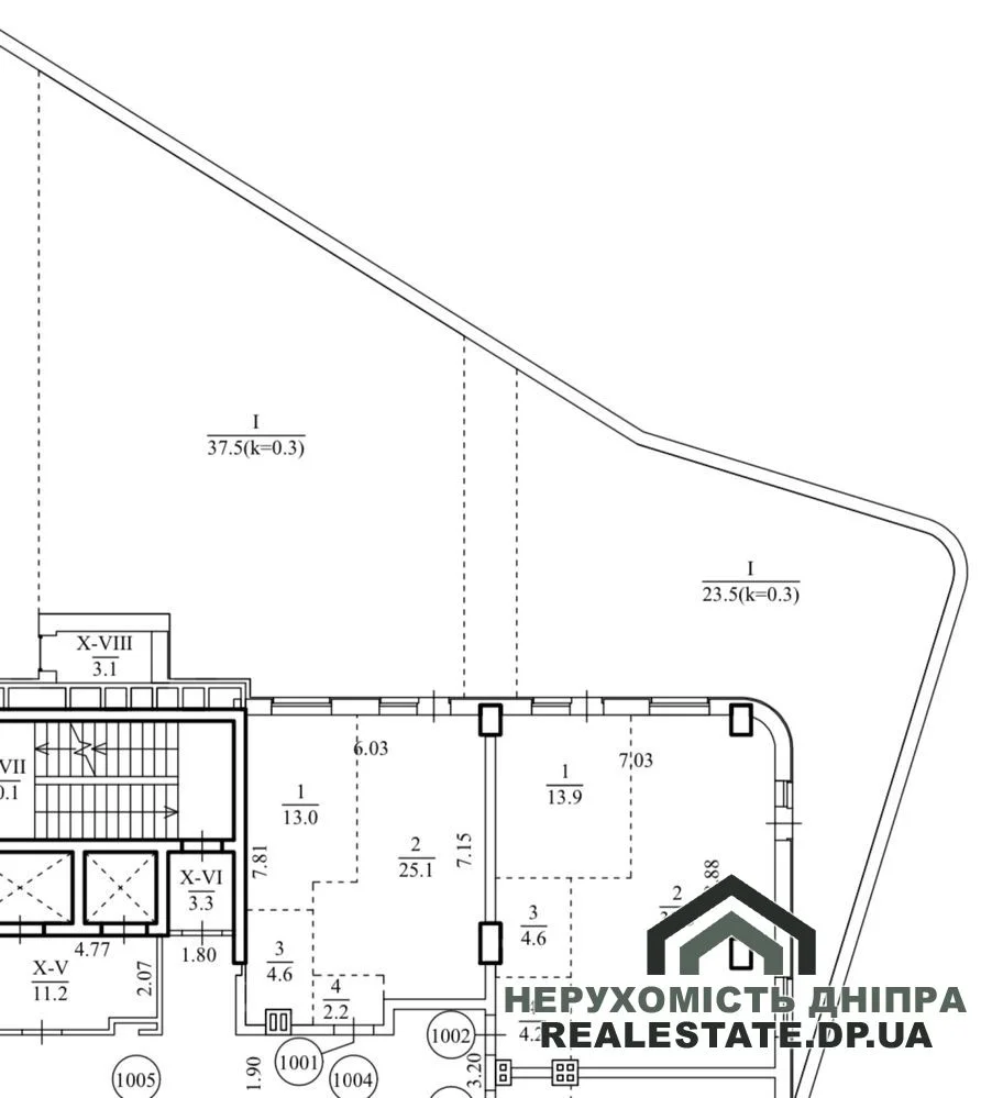 Продам квартиру 110 м² з террасою 185 м² в ЖК Loft White в центре города Днепр · 1