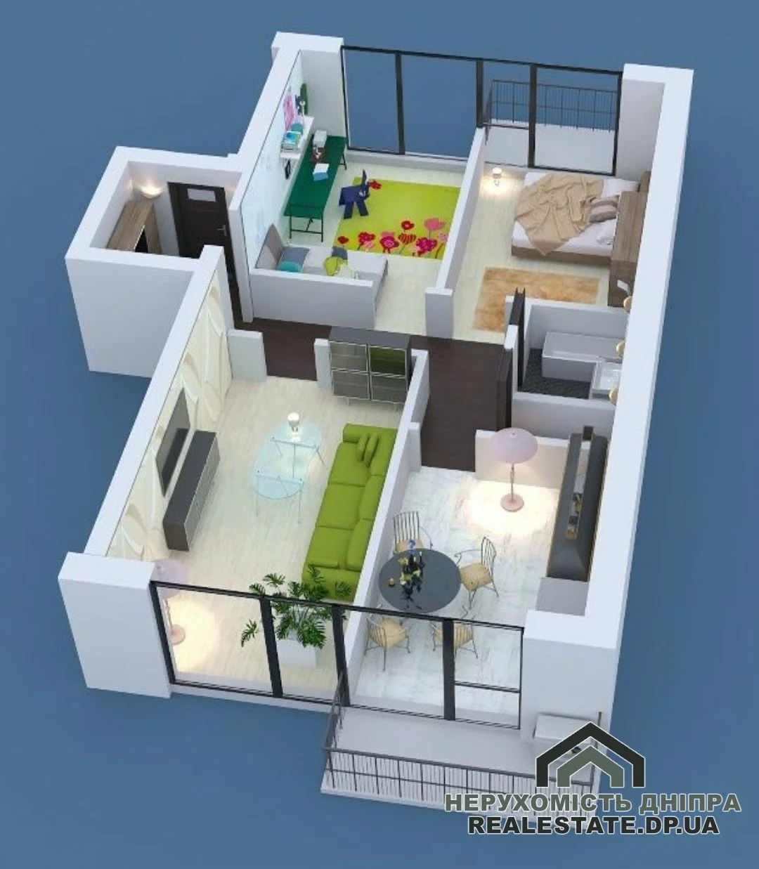 Продам квартиру 87 м² ЖК Молодіжний Каменський Бєляєва вул. 8а