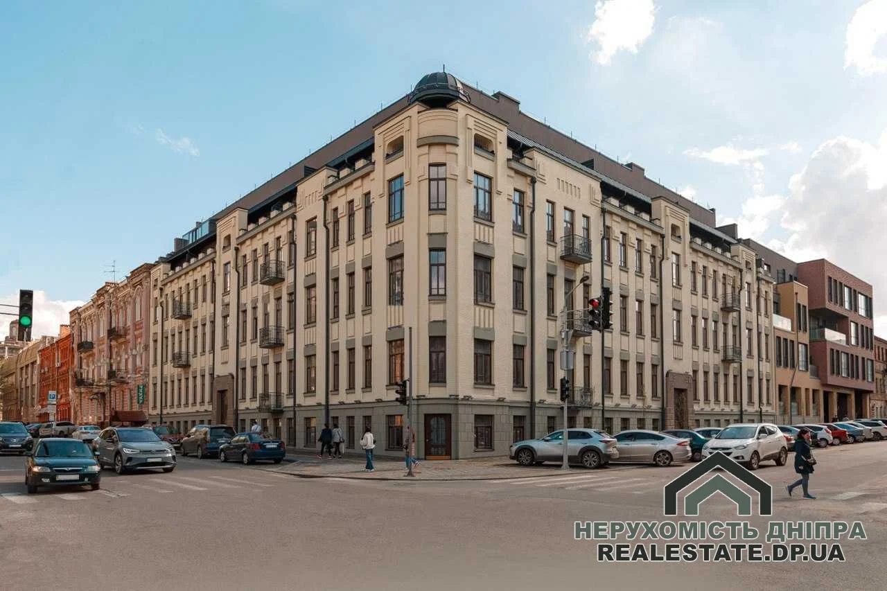 Продається чудова квартира в центрі міста Дніпра ЖК Троицкий вул. Троїцька 5 площа 74.18 м² · 1