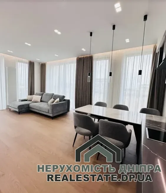 Сдам просторную 2к квартиру 85 м² ЖК Mozart Центр вул. 93-й Холодноярской Бригады 6