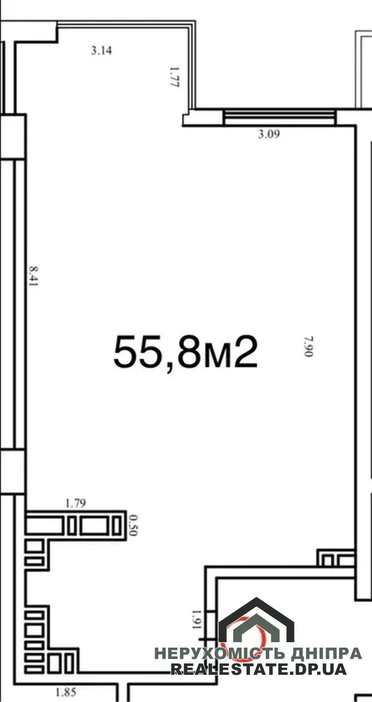 Продам 2к квартиру 55.8 м²  ЖК Баку · 2