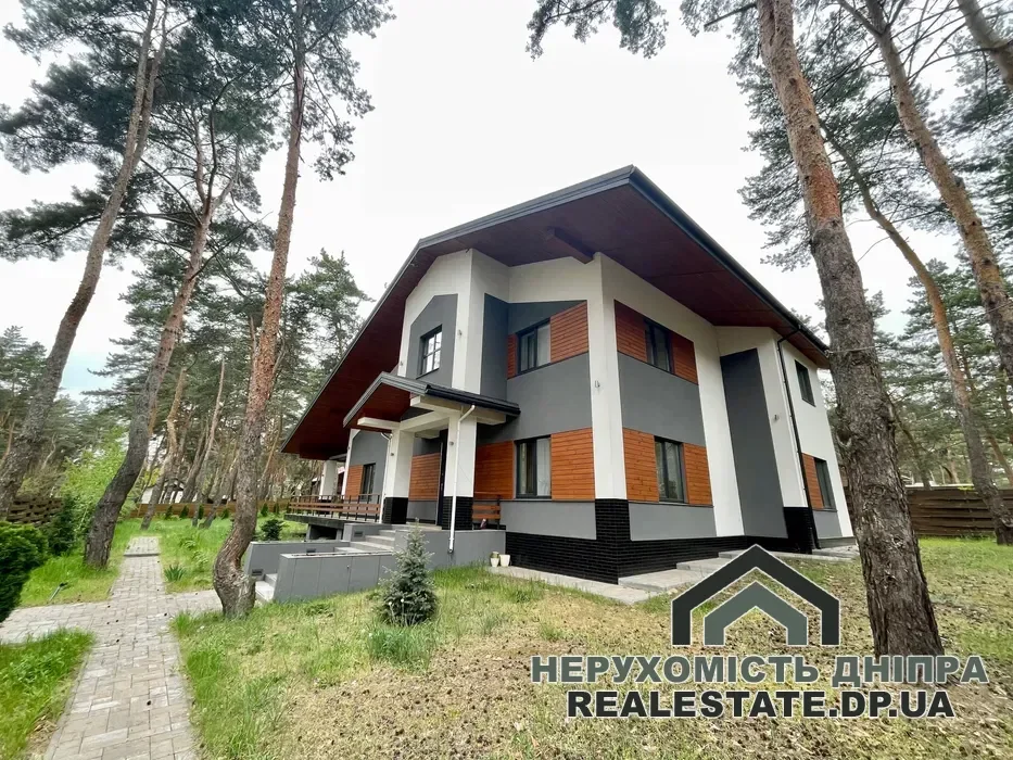 Продам дом 6 комнат 290 м² в сосновом лесу, в закрытом коттеджном поселке Сосновый Берег