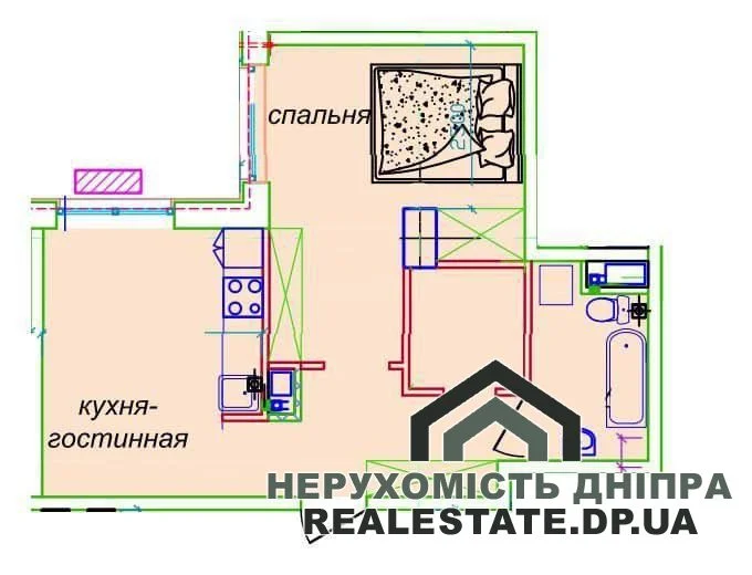 Продам 1к квартиру 45.5 м² ЖК Delmar Центр вул. Європейська · 3