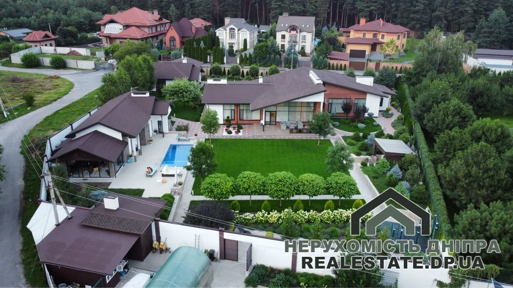 Продам будинок 400 м² 7 кімнат ділянка 40 соток в закритому котеджному поселку Срібний Бір в Обухівці · 3