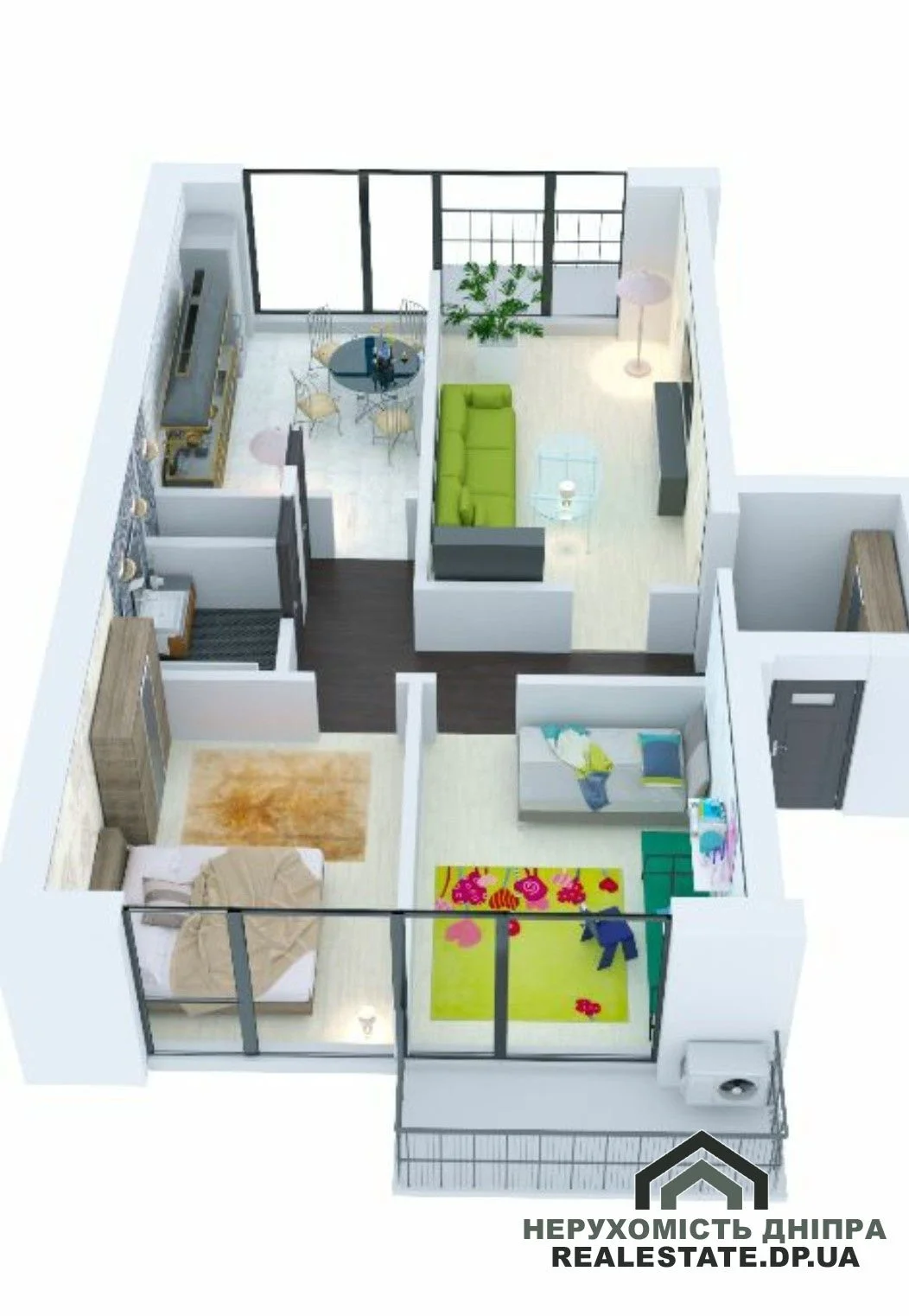 Продам квартиру 87 м² ЖК Молодіжний Каменський Бєляєва вул. 8а · 2