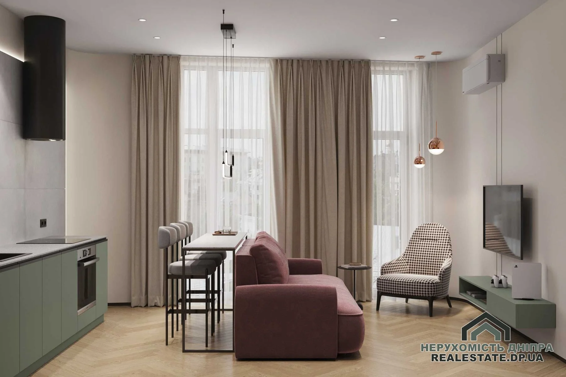 Здам чудову квартиру 50 м² ЖК Loft Smart з квітня · 2