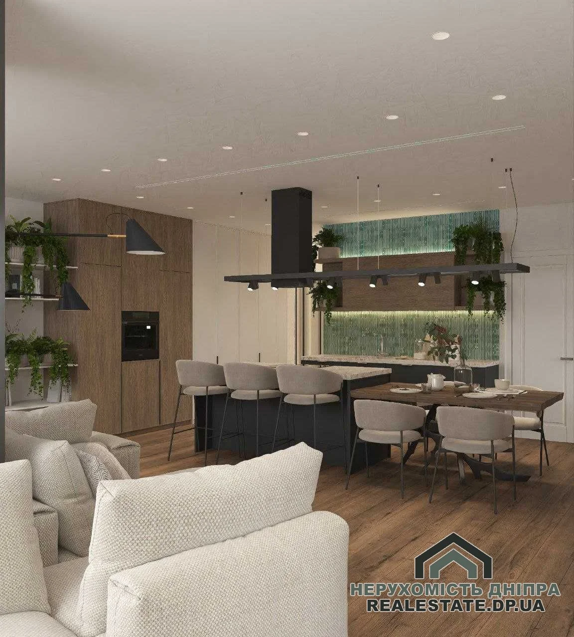 Продам 3к квартиру 124 м² с шикарной локацией ЖК "Port City" на набережной р. Днепр возле парка Шевченко и Монастырского острова · 1