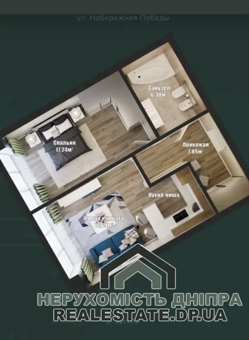 Продам 2к квартиру 52.2 м² ЖК Bartolomeо · 1