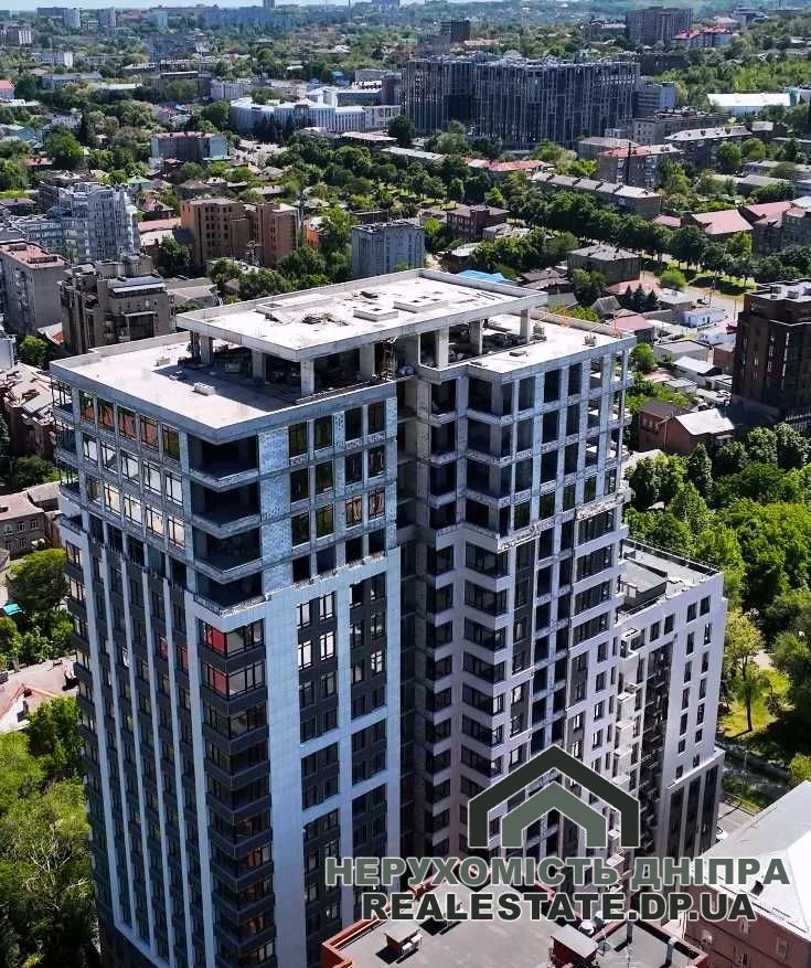 Продам 1 квартиру 35.3 м² ЖК Central Park, центр міста, парк Чкалова · 4