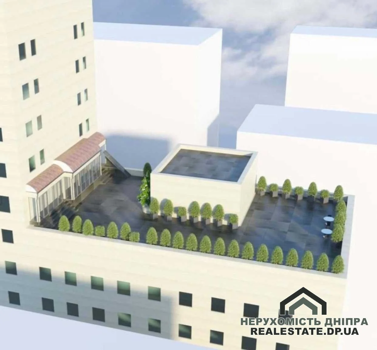 Продам елітну квартиру площею 221.50 м² + терраса 333 м² в самому центрі Дніпра ЖК Крейнина узвіз Крутогірний, 33 · 2